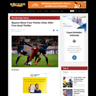 A complete backup of www.soccerladuma.co.za/news/articles/international/categories/international/bundesliga-report-bayern-munich