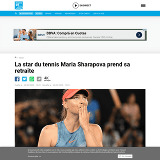 A complete backup of www.france24.com/fr/20200226-la-star-du-tennis-maria-sharapova-prend-sa-retraite