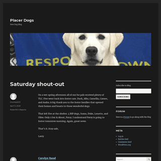 A complete backup of placerdogs.org