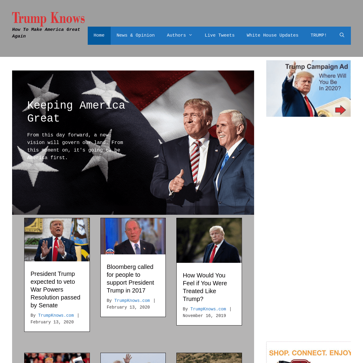 A complete backup of trumpknows.com