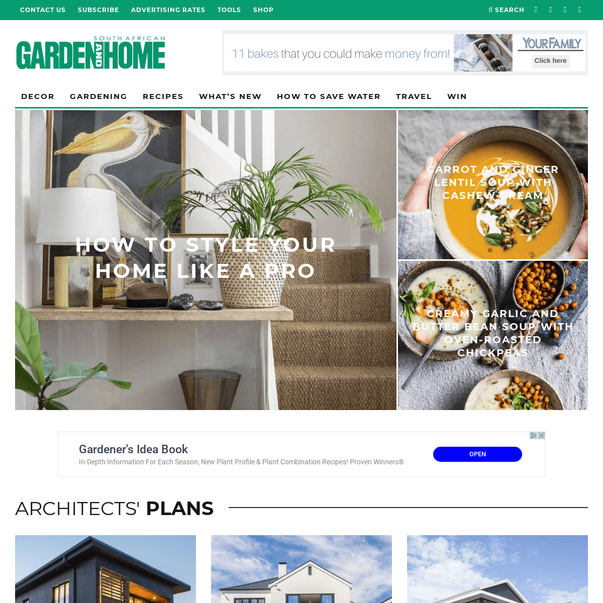 A complete backup of gardenandhome.co.za