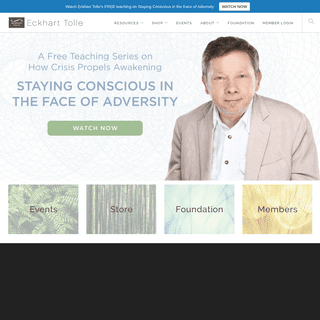A complete backup of eckharttolle.com
