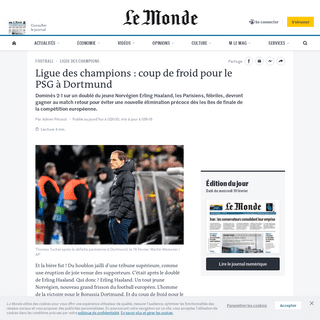 A complete backup of www.lemonde.fr/football/article/2020/02/19/football-le-coup-de-froid-du-psg-battu-a-dortmund-pour-son-huiti
