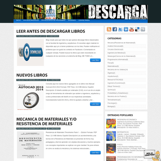 A complete backup of descargasueslibros.blogspot.com