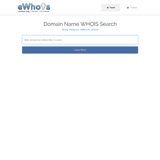 A complete backup of ewhois.org