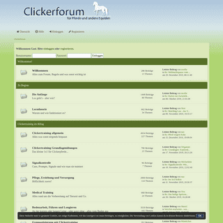 Clickerforum - Index