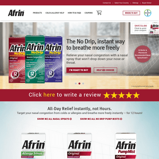 A complete backup of afrin.com