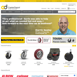 CasterDepot.com â€“ Casters and wheels for every application