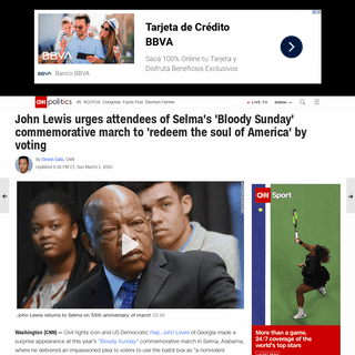 A complete backup of www.cnn.com/2020/03/01/politics/john-lewis-bloody-sunday-march-selma/index.html