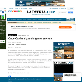 A complete backup of www.lapatria.com/deportes/once-caldas-sigue-sin-ganar-en-casa-452668