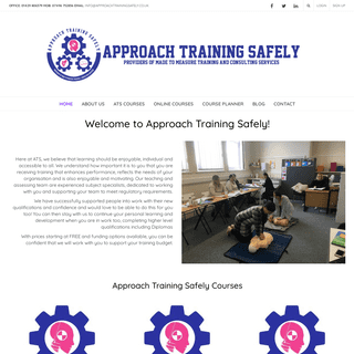 A complete backup of approachtrainingsafely.co.uk