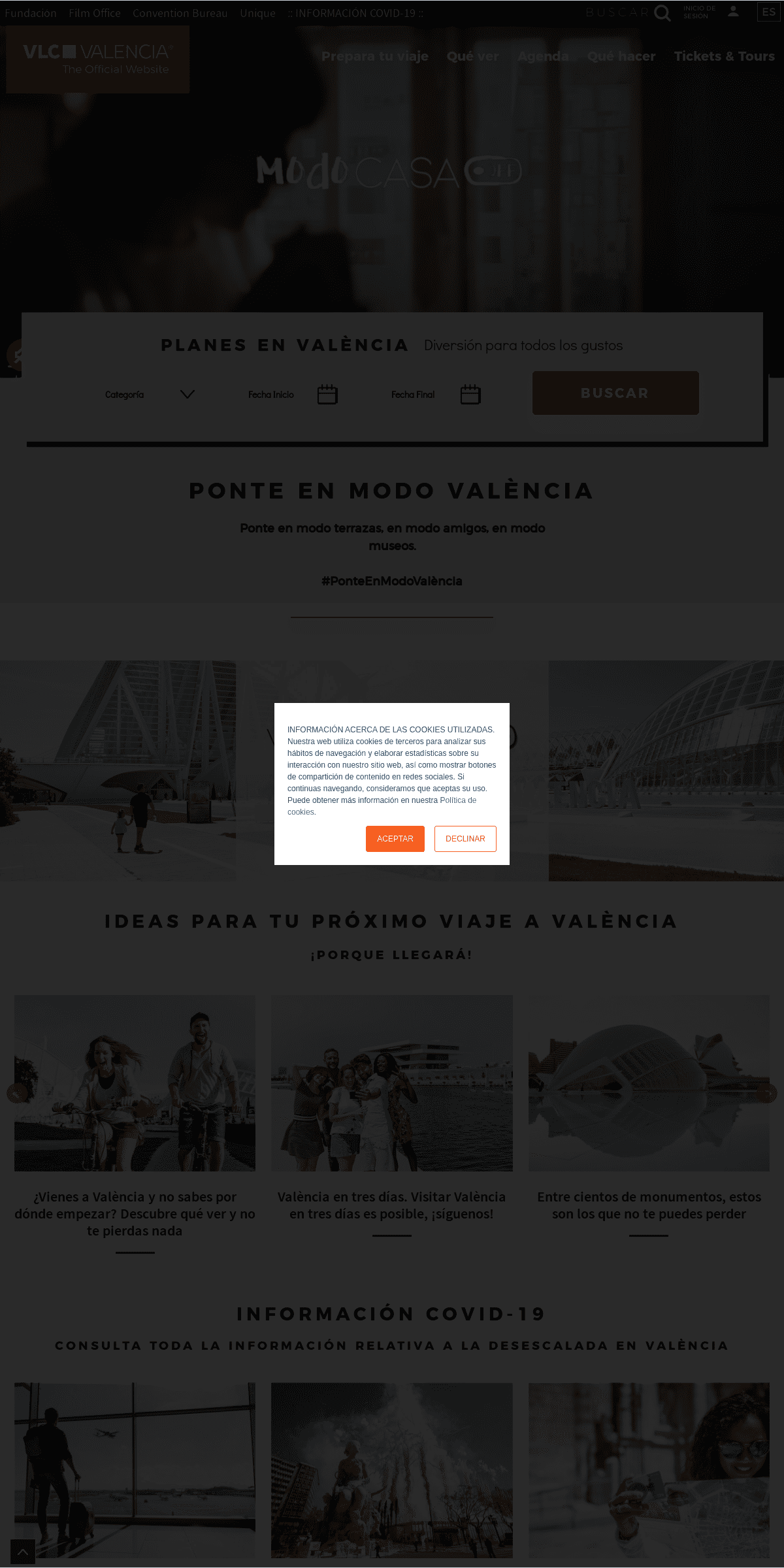 A complete backup of visitvalencia.com