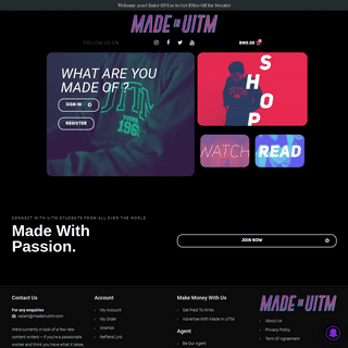 A complete backup of madeinuitm.com