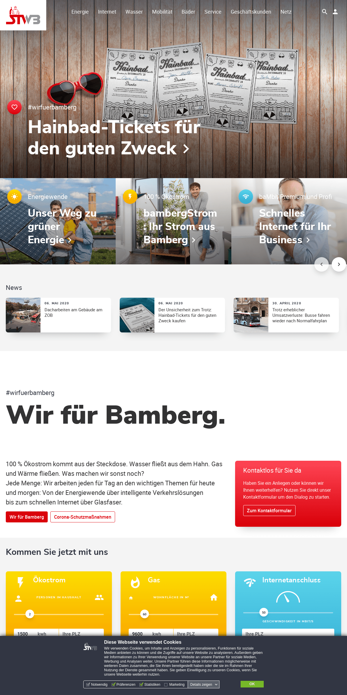 A complete backup of stadtwerke-bamberg.de