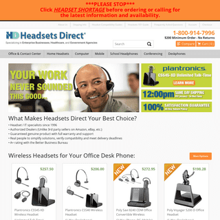 A complete backup of headsetsdirect.com