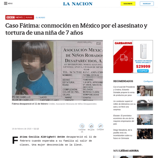 A complete backup of www.lanacion.com.ar/el-mundo/caso-fatima-conmocion-mexico-asesinato-tortura-nina-nid2334840