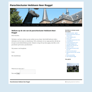 A complete backup of parochies-heibloem-neer-roggel.nl