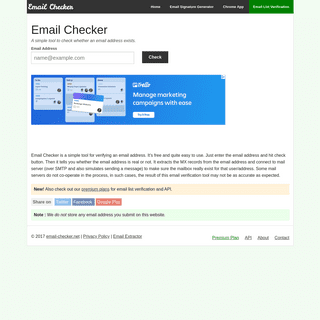 A complete backup of email-checker.net