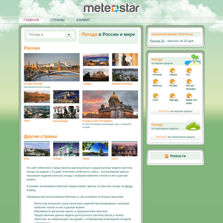 A complete backup of meteostar.ru