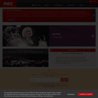 A complete backup of thenec.co.uk