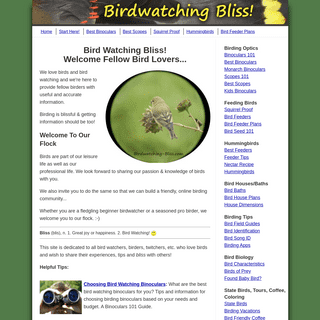 A complete backup of birdwatching-bliss.com