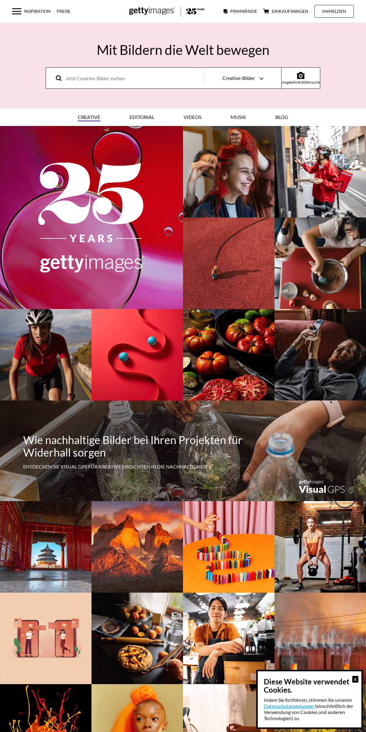 A complete backup of gettyimages.at
