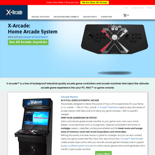 A complete backup of x-arcade.com