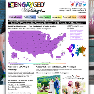 EnGAYged Weddings - LGBT Wedding Directory - Gay Weddings