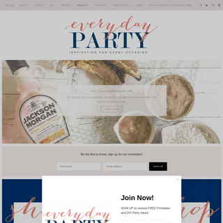 A complete backup of everydaypartymag.com