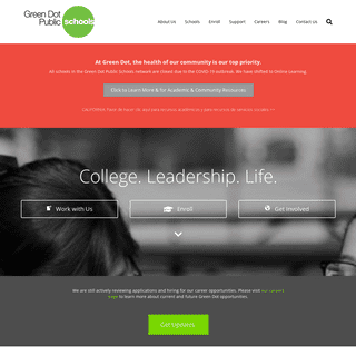 Green Dot Public Schools - College. Leadership. Life.