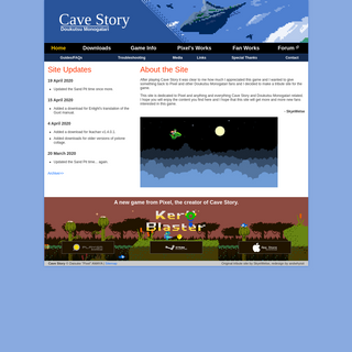 A complete backup of cavestory.org