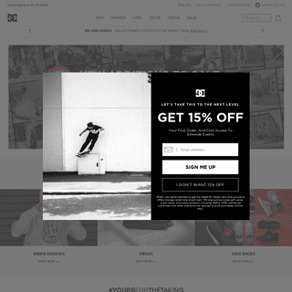 A complete backup of dcshoes.com