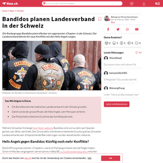 A complete backup of www.nau.ch/news/schweiz/bandidos-planen-landesverband-in-der-schweiz-65659903