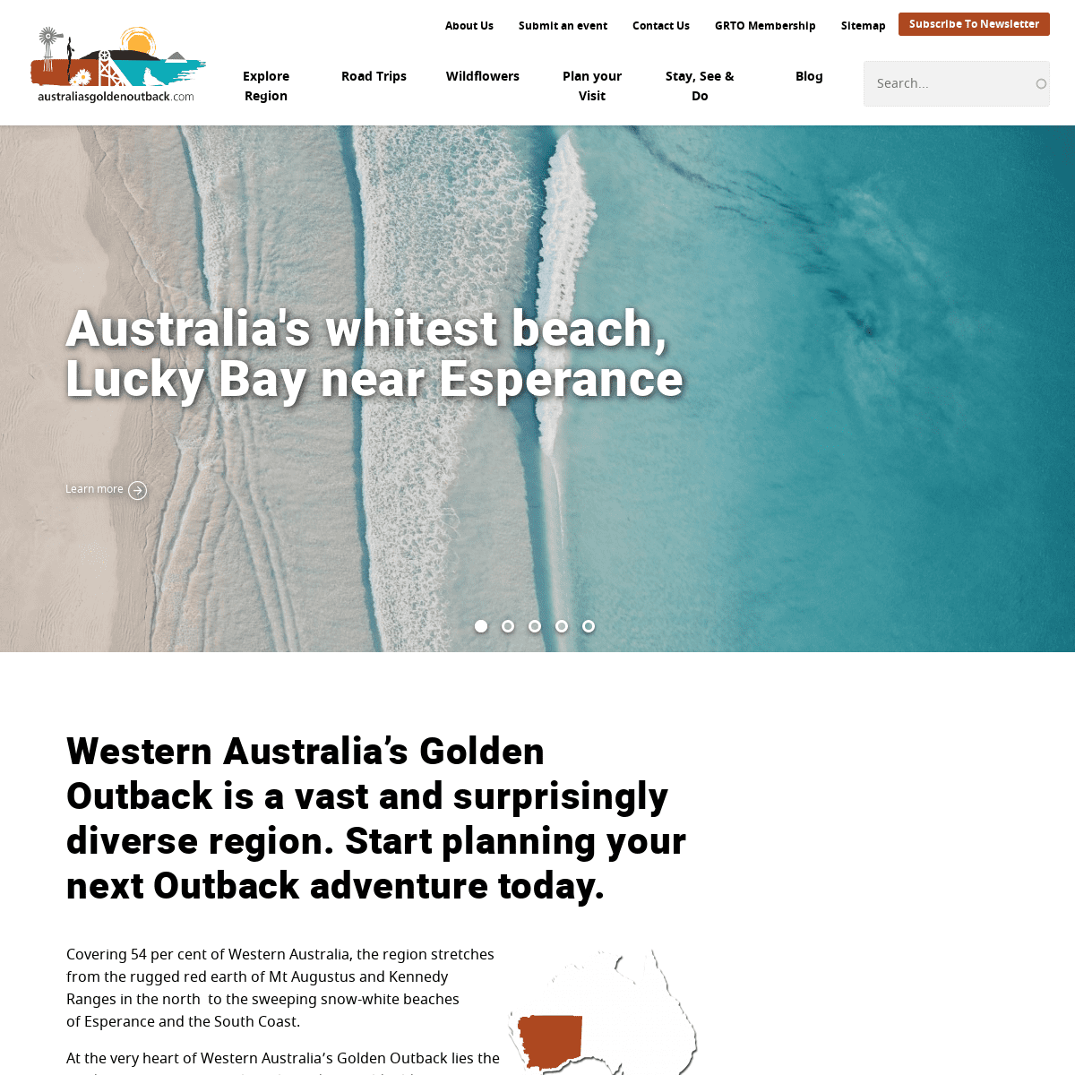 A complete backup of australiasgoldenoutback.com