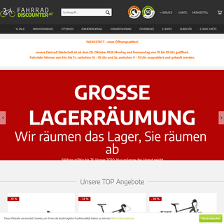 A complete backup of fahrraddiscounter.at