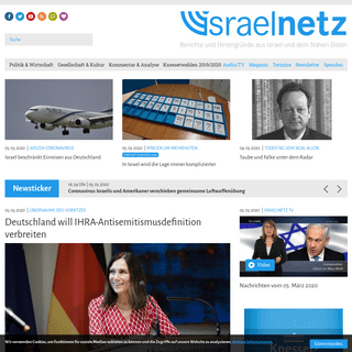 A complete backup of israelnetz.com