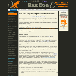 A complete backup of rexegg.com