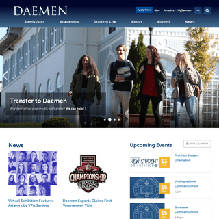 A complete backup of daemen.edu