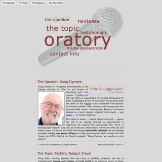 A complete backup of oratory.com