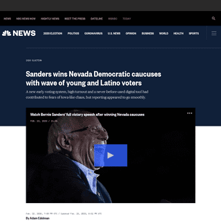 A complete backup of www.nbcnews.com/politics/2020-election/nevada-caucuses-set-kick-amid-fears-plans-avoid-repeat-iowa-n1140896
