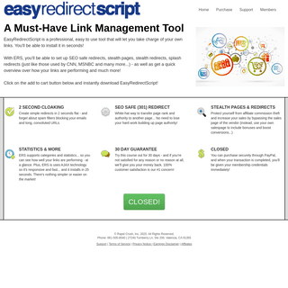 A complete backup of easyredirectscript.com
