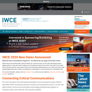A complete backup of iwceexpo.com