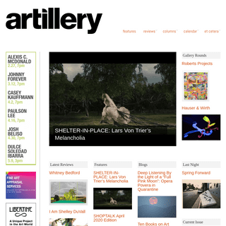 Artillery Magazine