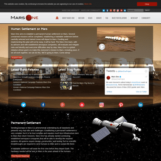 A complete backup of mars-one.com