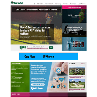A complete backup of gcsaa.org