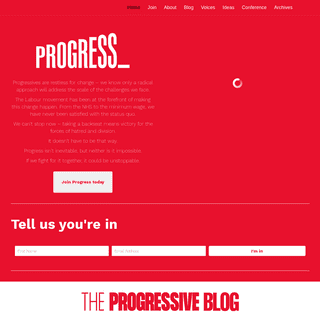 A complete backup of progressonline.org.uk