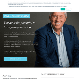 A complete backup of johnmaxwell.com