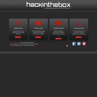A complete backup of hackinthebox.org