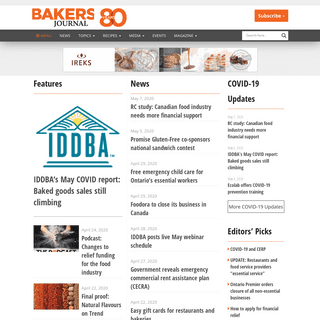 Bakers Journal - Magazine for the Canadian Baking Industry