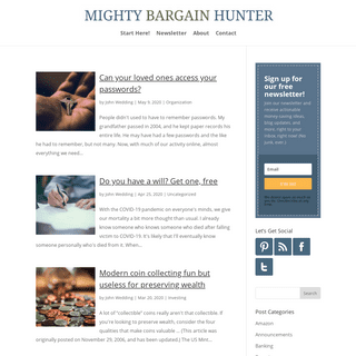 A complete backup of mightybargainhunter.com